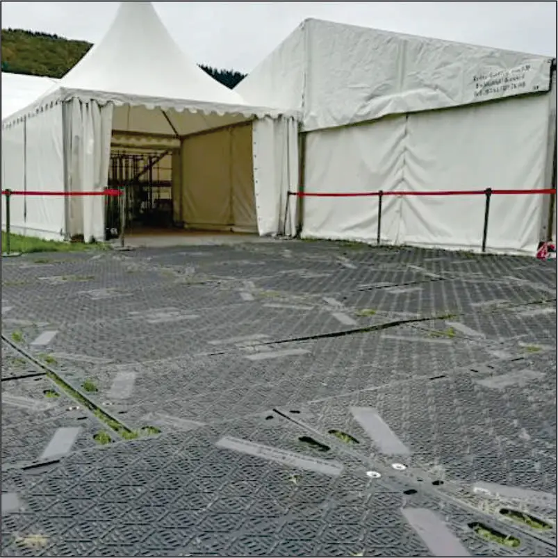 Ground protection mats