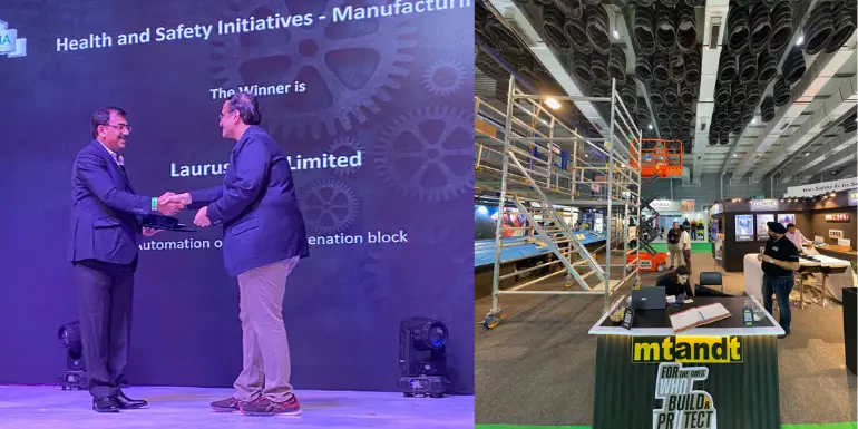 Mtandt Group Presenting HSE Awards at OSH India 2022!