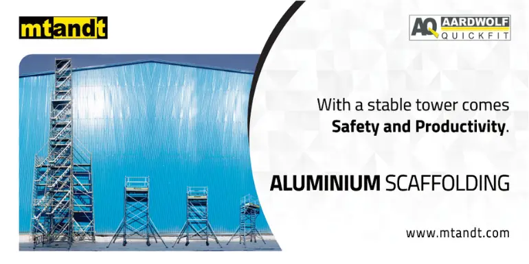 AQ Aluminium Scaffoldings Leading from the front!