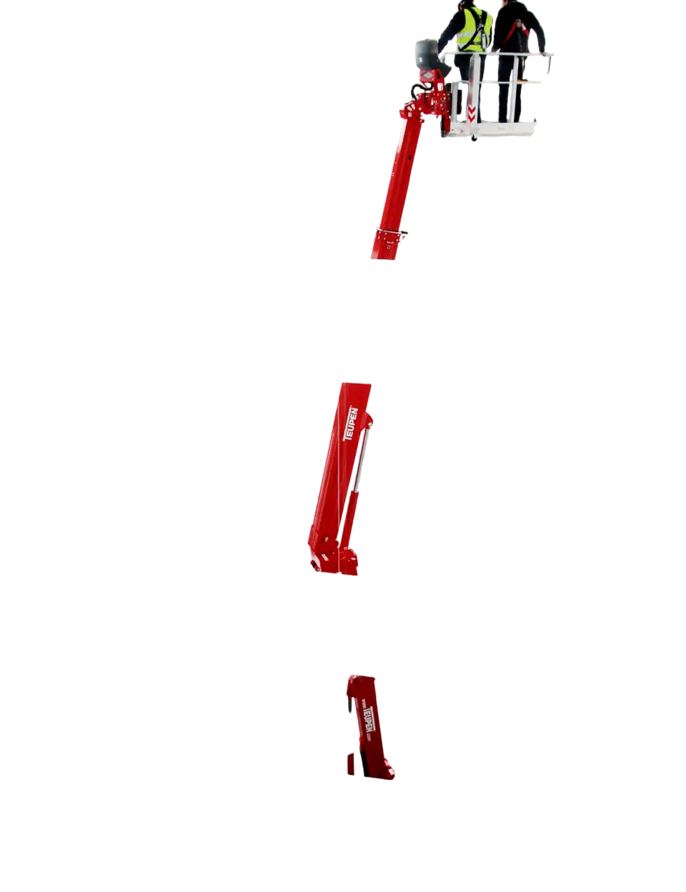 Track Mounted Spider Lift - LEO-21GT